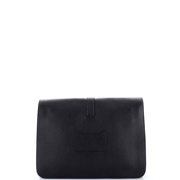 Web Buckle Wristlet Briefcase Leather #198946G96B - Picture 3 of 6